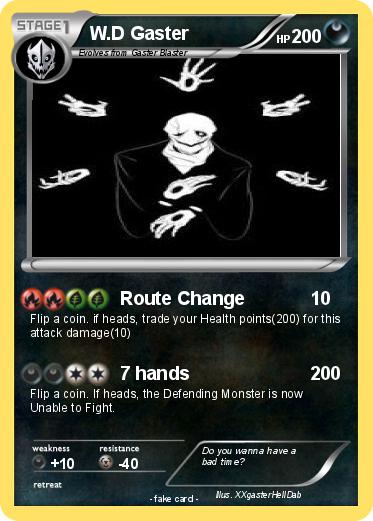 Pokemon W.D Gaster