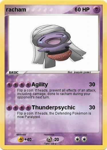 Pokemon racham