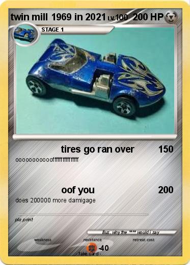 Pokemon twin mill 1969 in 2021