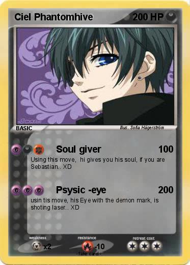 Pokemon Ciel Phantomhive