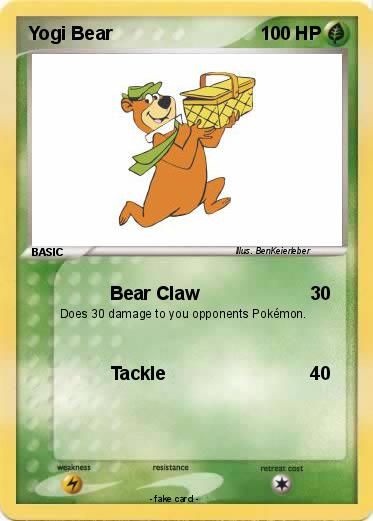 Pokemon Yogi Bear