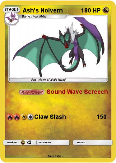 Pokemon Ash's Noivern