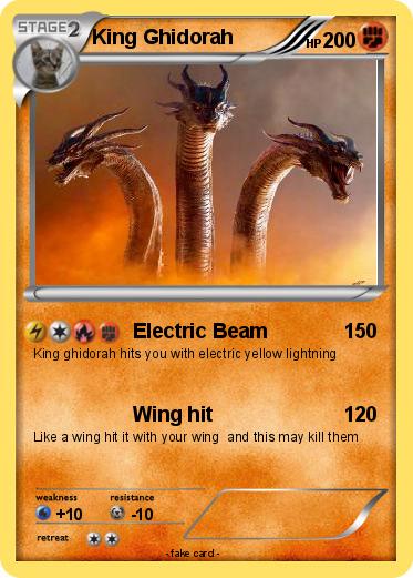 Pokemon King Ghidorah