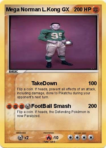 Pokemon Mega Norman L.Kong GX