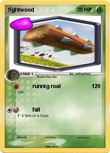 Pokemon fightwood