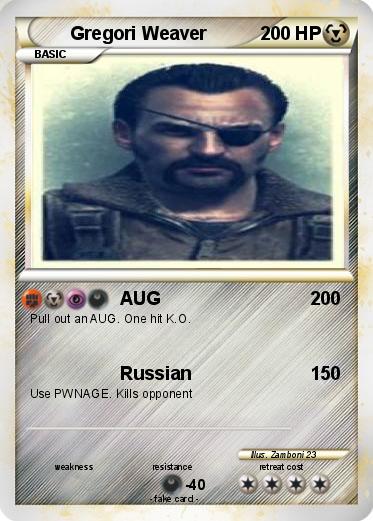 Pokemon Gregori Weaver