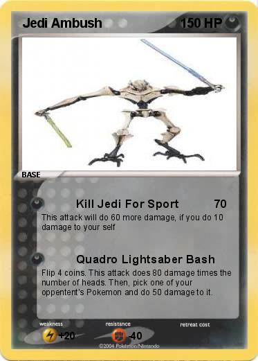 Pokemon  Jedi Ambush
