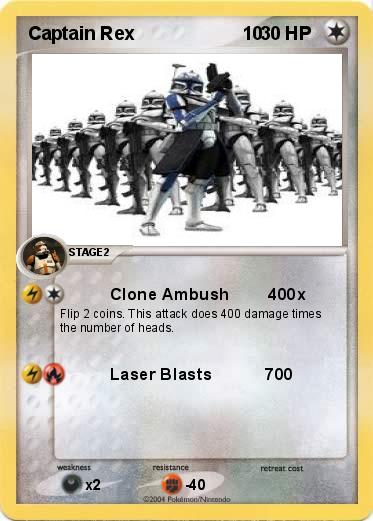 Pokemon Captain Rex                     10