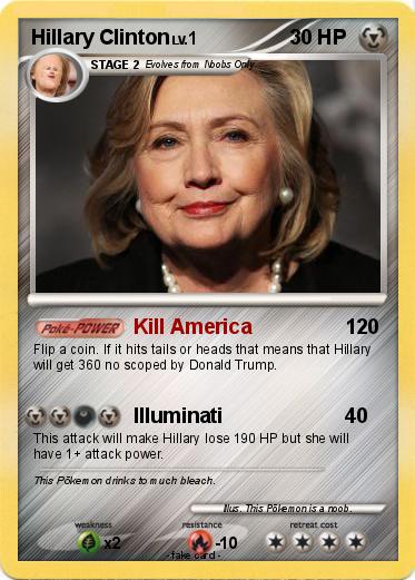 Pokemon Hillary Clinton
