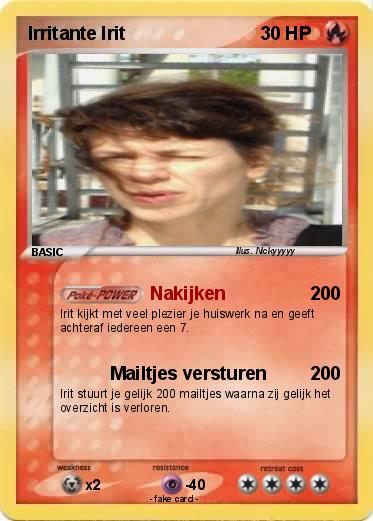 Pokemon Irritante Irit
