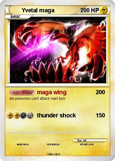 Pokemon Yvetal maga