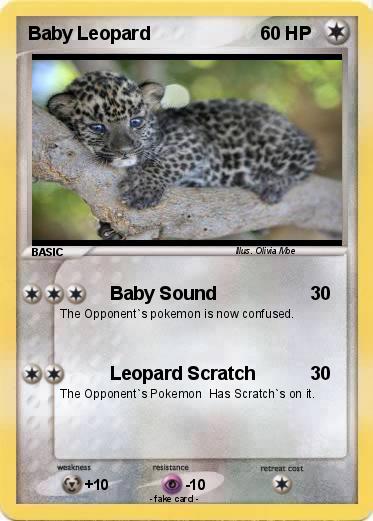 Pokemon Baby Leopard