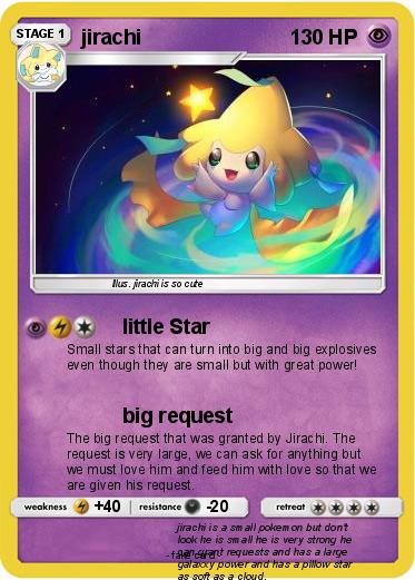 Pokemon jirachi
