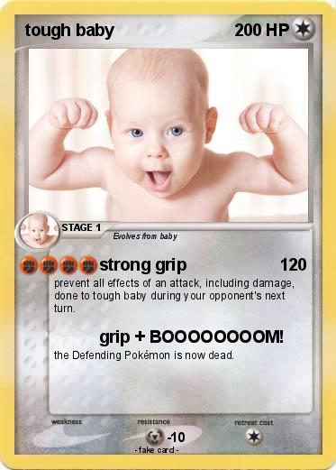 Pokemon tough baby