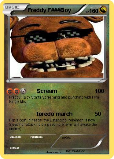 Pokemon Freddy F###Boy