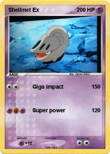 Pokemon Shellmet Ex