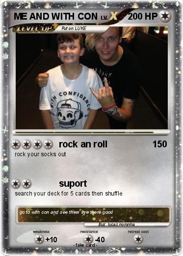 Pokemon ME AND WITH CON