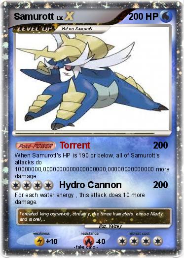 Pokemon Samurott Pokemon Samurott