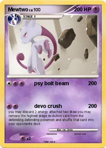 Pokemon Mewtwo