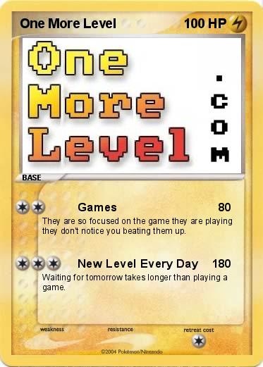 Pokemon One More Level