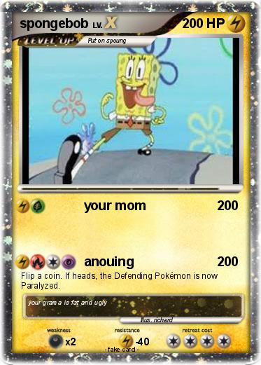 Pokemon spongebob