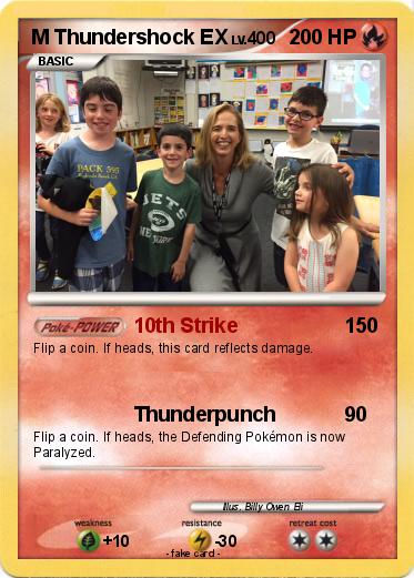 Pokemon M Thundershock EX