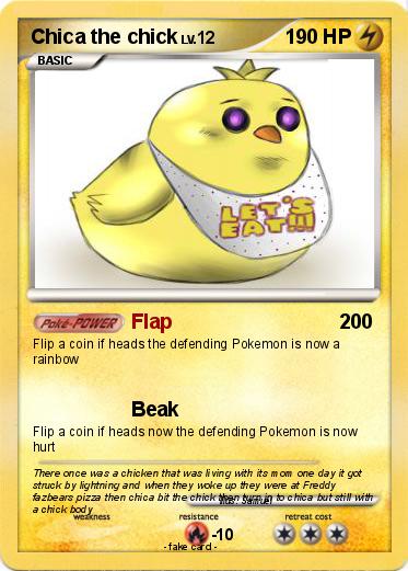 Pokemon Chica the chick