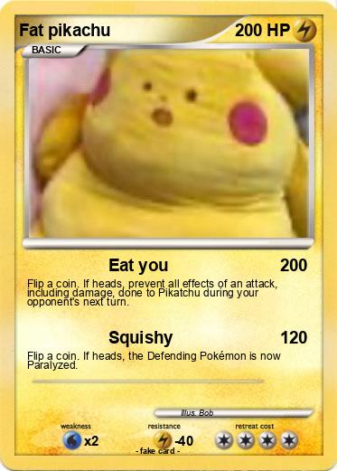 Pokemon Fat pikachu