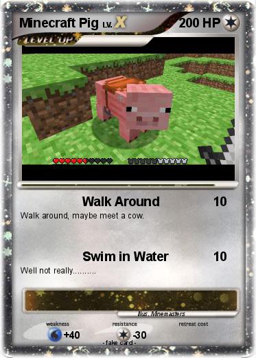 Pokemon Minecraft Pig