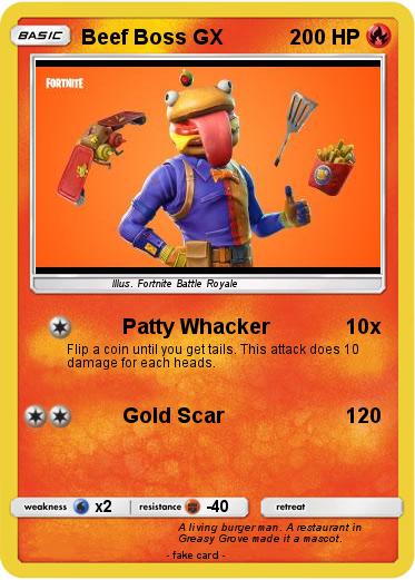 Pokemon Beef Boss GX