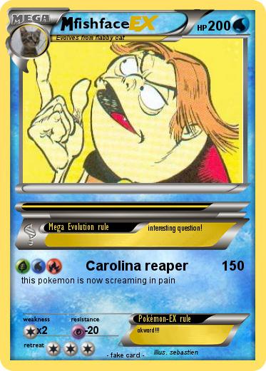 Pokemon fishface