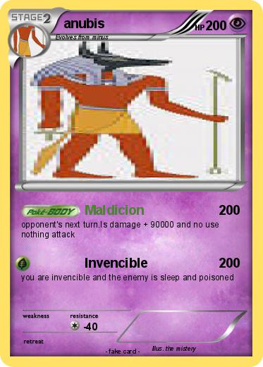 Pokemon anubis