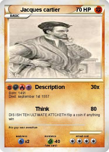 Pokemon Jacques cartier