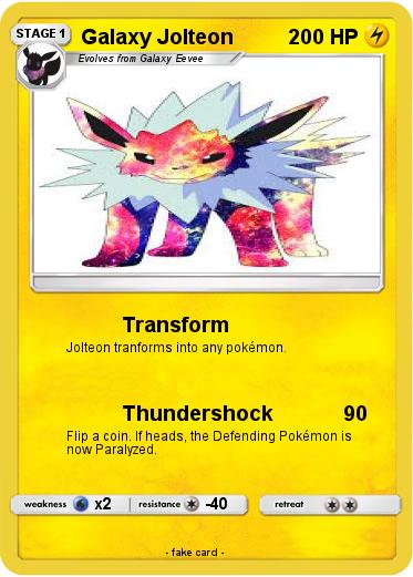 Pokemon Galaxy Jolteon