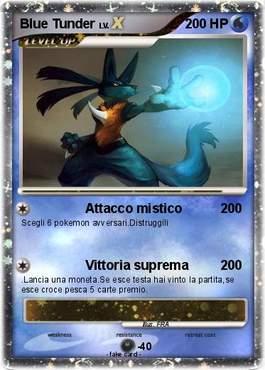Pokemon Blue Tunder