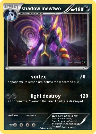 Pokemon shadow mewtwo