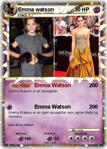 Pokemon Emma watson