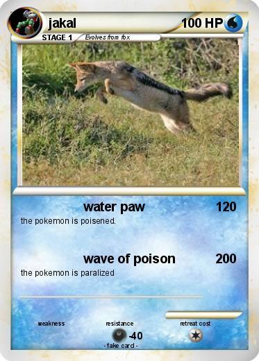 Pokemon jakal