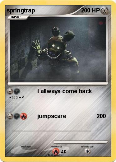 Pokemon springtrap