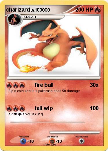 Pokemon charizard