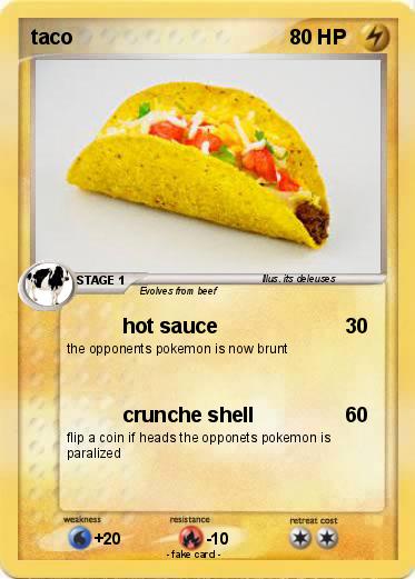 Pokemon taco