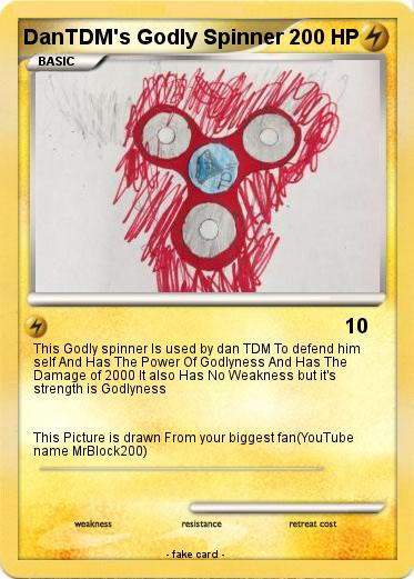 Pokemon DanTDM's Godly Spinner