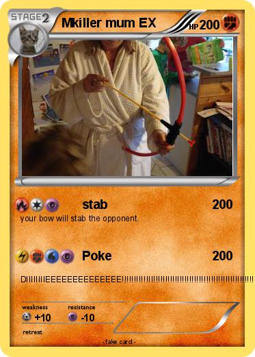 Pokemon Mkiller mum EX