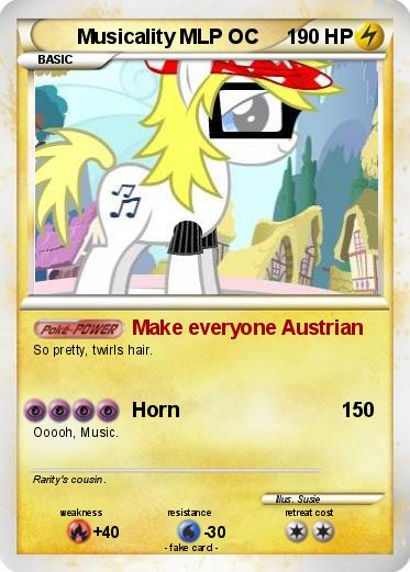 Pokemon Musicality MLP OC