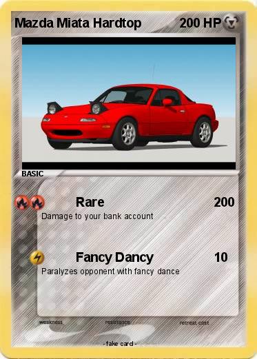 Pokemon Mazda Miata Hardtop