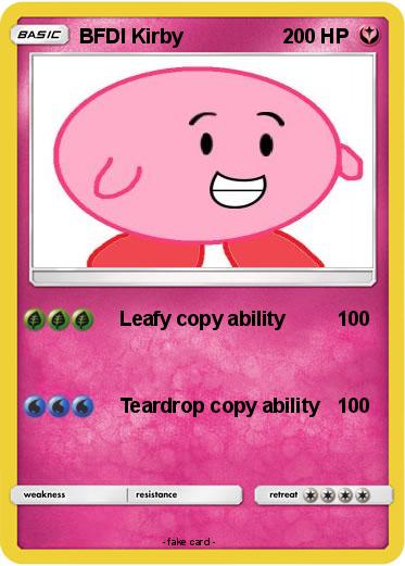 Pokemon BFDI Kirby