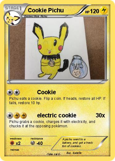 Pokemon Cookie Pichu