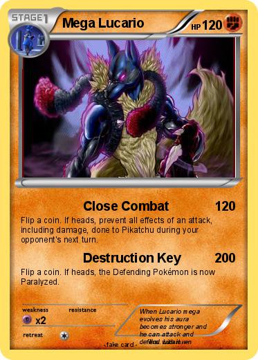 Pokemon Mega Lucario