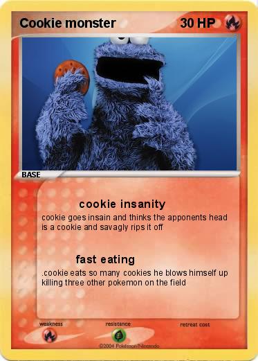 Pokemon Cookie monster