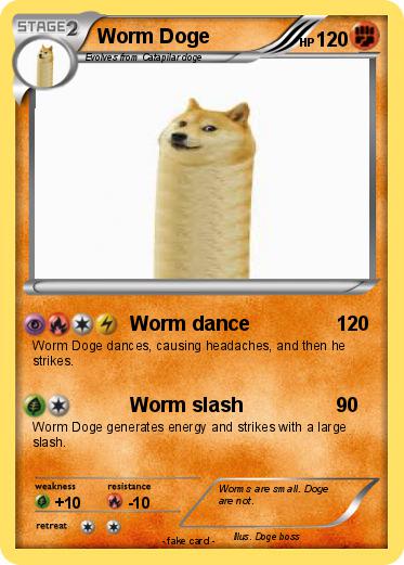 Pokemon Worm Doge